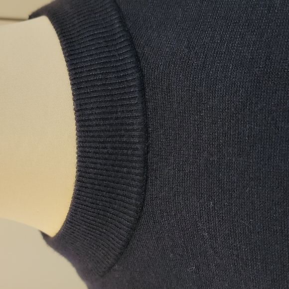 Pull Over Long Sleeve Navy Sweater - Picture 3 of 4